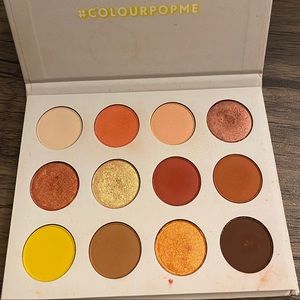 Colourpop sunset eyeshadow palette